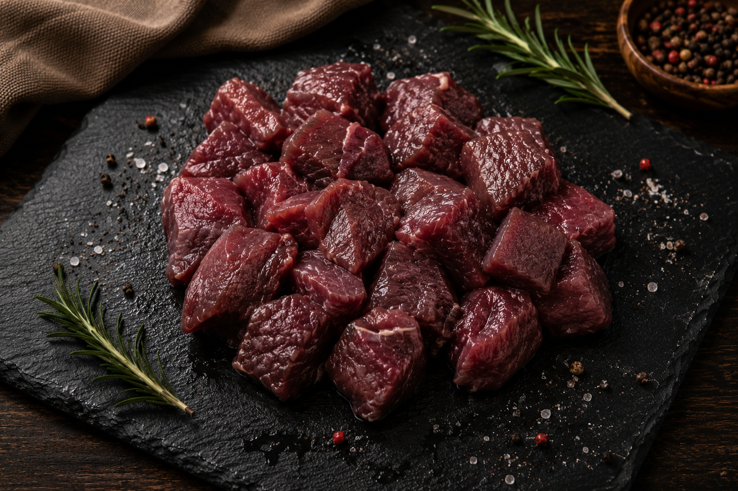 Wild Diced Venison