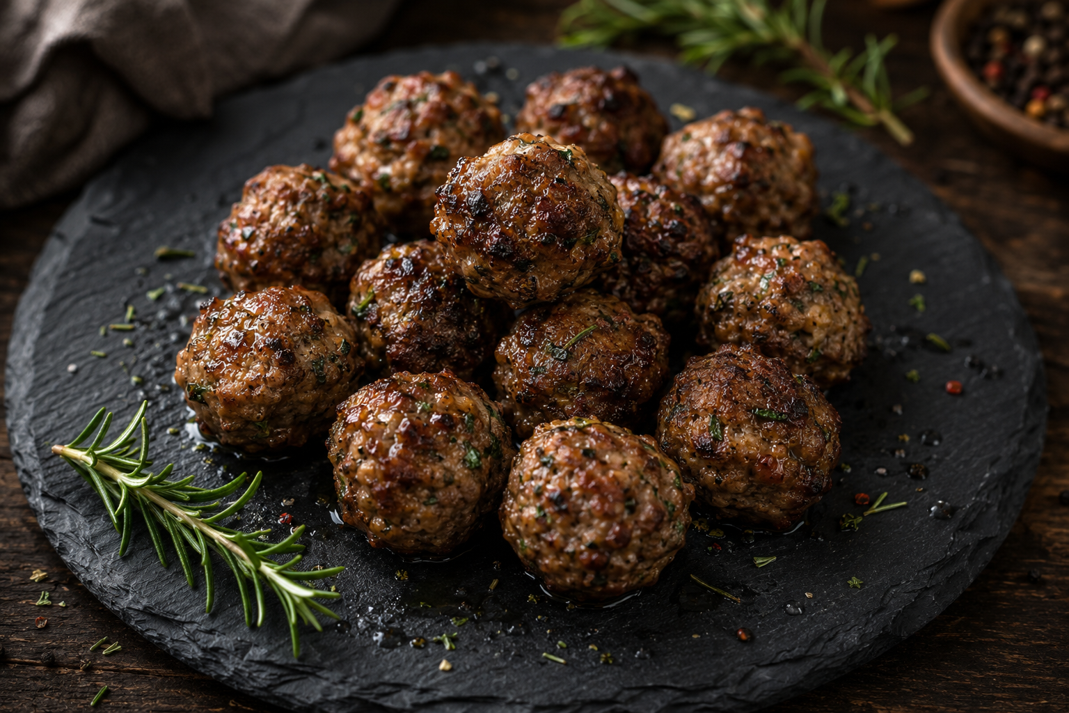 Wild Venison Meatballs